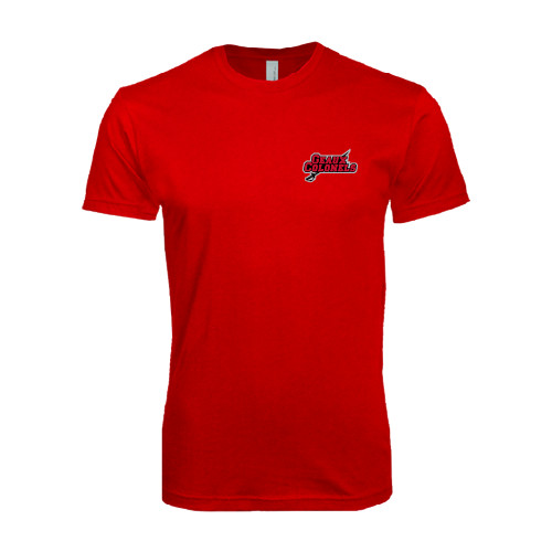  Next Level Red Softstyle T Shirt - Geaux Colonels-Sword