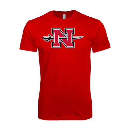 Next Level Red Softstyle T Shirt - Official Logo