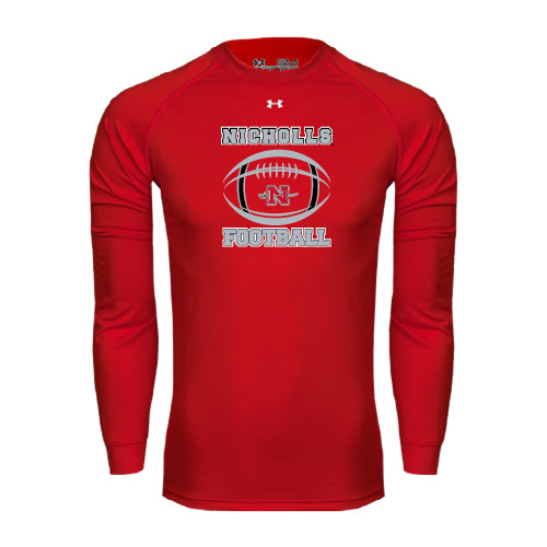 Main Image for  Under Armour Red Long Sleeve Tech Tee