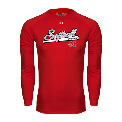 Main Image for  Under Armour Red Long Sleeve Tech Tee