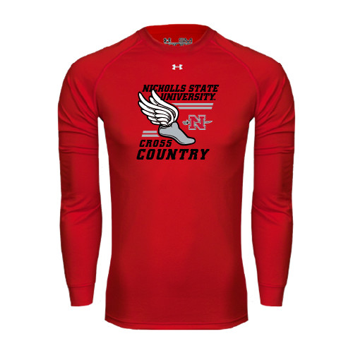 Main Image for  Under Armour Red Long Sleeve Tech Tee