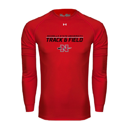 Main Image for  Under Armour Red Long Sleeve Tech Tee