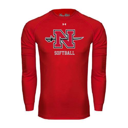 Main Image for  Under Armour Red Long Sleeve Tech Tee