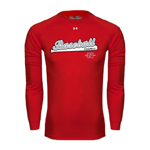 Main Image for  Under Armour Red Long Sleeve Tech Tee