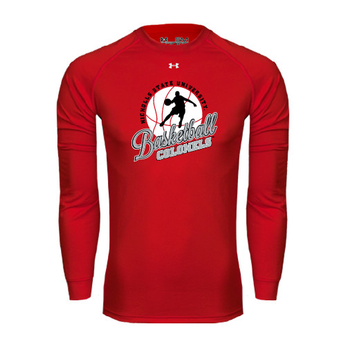 Main Image for  Under Armour Red Long Sleeve Tech Tee