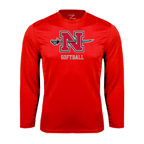 Main Image for  Red Performance Long Sleeve Shirt