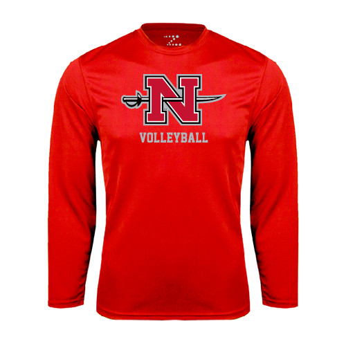 Main Image for  Red Performance Long Sleeve Shirt