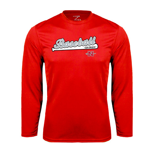 Main Image for  Red Performance Long Sleeve Shirt