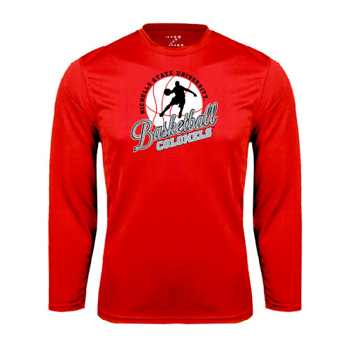 Main Image for  Red Performance Long Sleeve Shirt