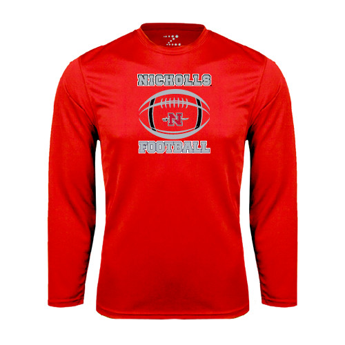 Main Image for  Red Performance Long Sleeve Shirt