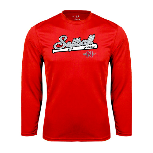 Main Image for  Red Performance Long Sleeve Shirt