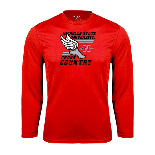 Main Image for  Red Performance Long Sleeve Shirt