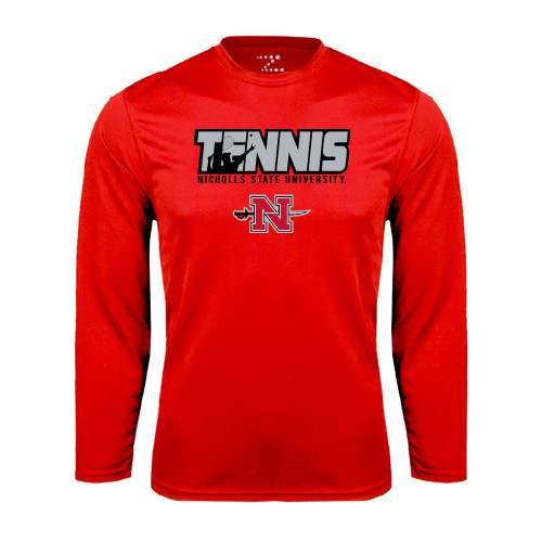 Main Image for  Red Performance Long Sleeve Shirt