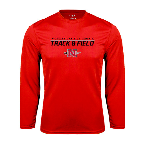 Main Image for  Red Performance Long Sleeve Shirt