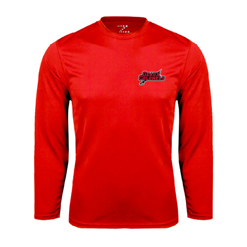 Main Image for  Red Performance Long Sleeve Shirt