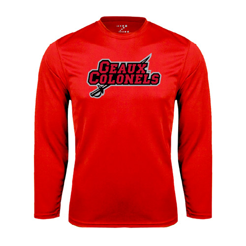 Main Image for  Red Performance Long Sleeve Shirt