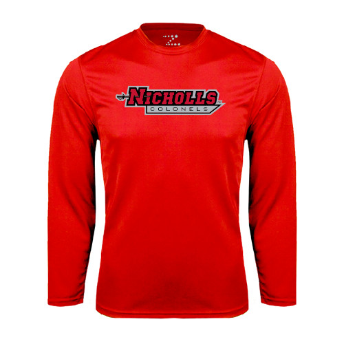 Main Image for  Red Performance Long Sleeve Shirt