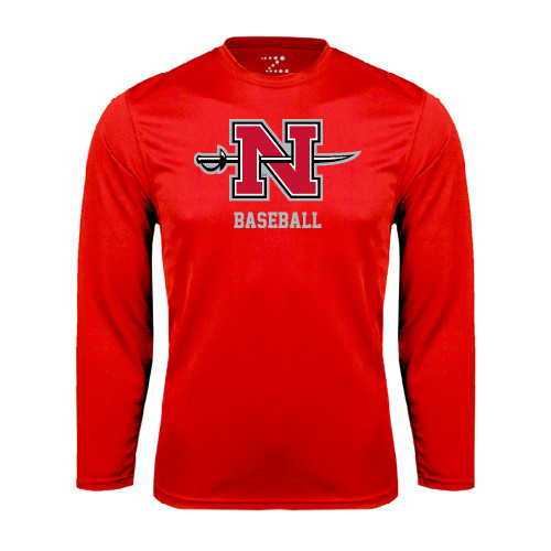 Main Image for  Red Performance Long Sleeve Shirt