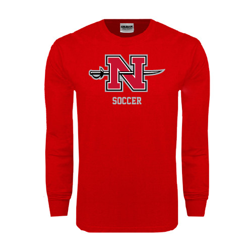  Red Long Sleeve T Shirt - Soccer