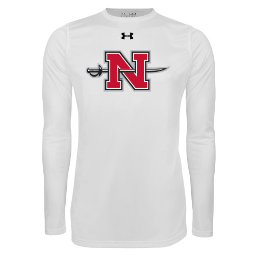 Main Image for  Under Armour White Long Sleeve Tech Tee
