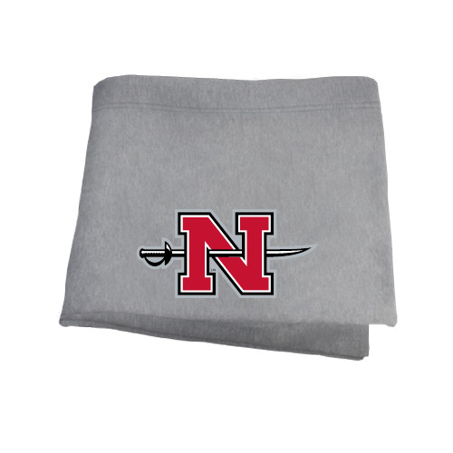  Grey Sweatshirt Blanket - Official Logo
