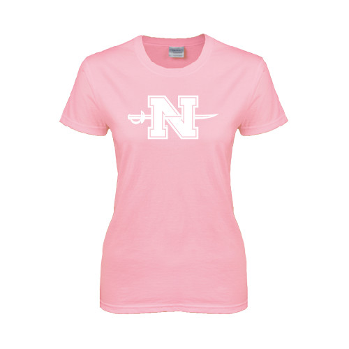  Womens Pink Short Sleeve Tee - Official Logo
