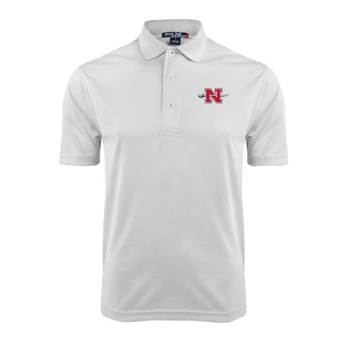  White Dry Mesh Polo - Official Logo