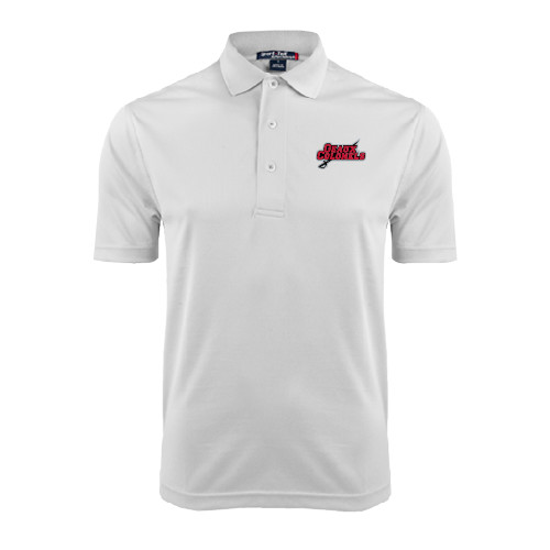  White Dry Mesh Polo - Geaux Colonels-Sword