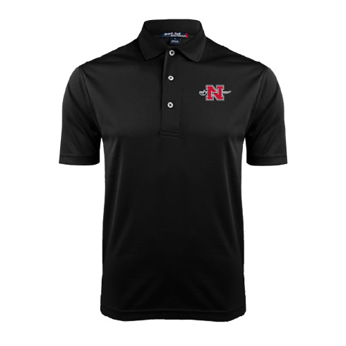  Black Dry Mesh Polo - Official Logo