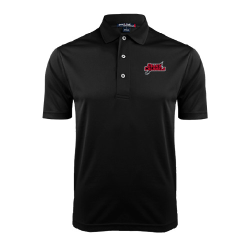  Black Dry Mesh Polo - Geaux Colonels-Sword