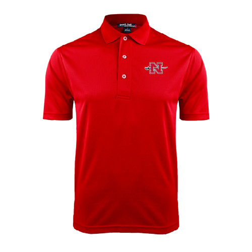  Red Dry Mesh Polo - Official Logo