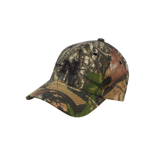  Mossy Oak Camo Structured Adjustable Cap - Official Logo