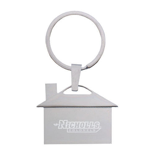  Silver Home Sweet Home Key Holder - Nicholls Colonels Engraved