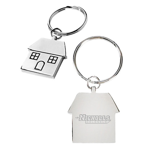  Silver House Key Holder - Nicholls Colonels Engraved