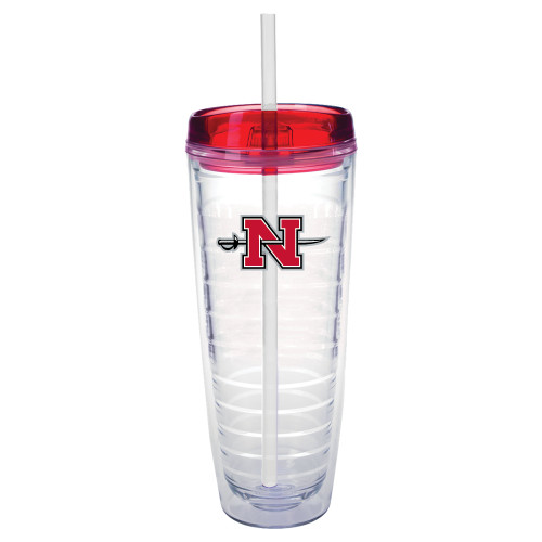  Tritan Double Wall Tumbler w/Red Top 26oz - Official Logo