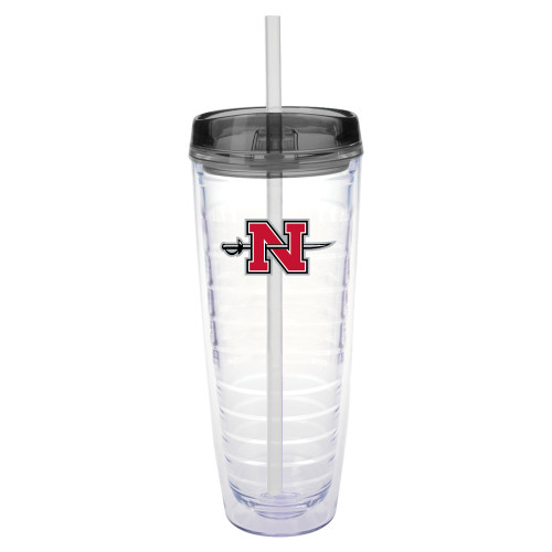 Tritan Double Wall Tumbler w/Charcoal Top 26oz - Official Logo
