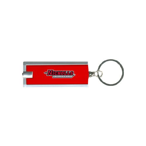  Turbo Red Flashlight Key Holder - Nicholls Colonels