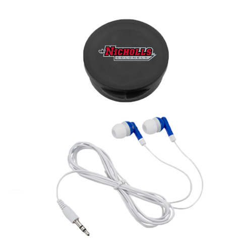  Ear Buds in Black Case - Nicholls Colonels