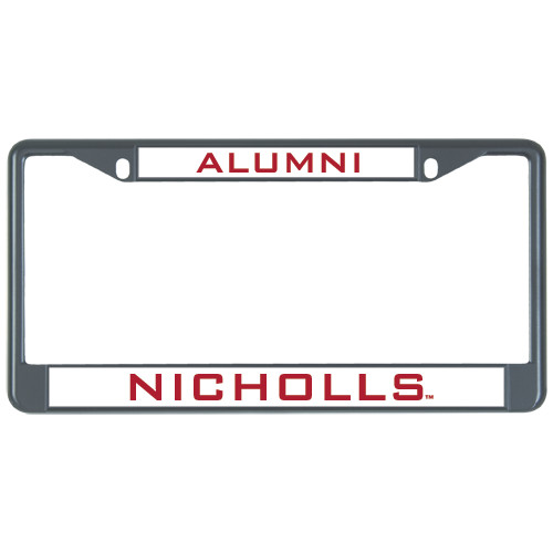  Alumni Metal License Plate Frame in Black - Alumni