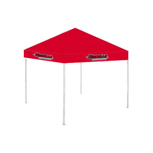  9 ft x 9 ft Red Tent - Nicholls Colonels
