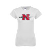 Thumbnail image for  Next Level Womens White Boyfriend Tee