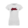 Thumbnail image for  Next Level Womens White Boyfriend Tee