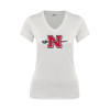 Thumbnail image for  Next Level Womens White Ideal V Tee
