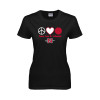 Thumbnail image for  Womens Black Short Sleeve Tee