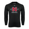 Thumbnail image for  Under Armour Black Long Sleeve Tech Tee