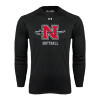 Thumbnail image for  Under Armour Black Long Sleeve Tech Tee