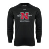 Thumbnail image for  Under Armour Black Long Sleeve Tech Tee