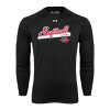 Thumbnail image for  Under Armour Black Long Sleeve Tech Tee
