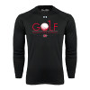 Thumbnail image for  Under Armour Black Long Sleeve Tech Tee