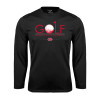 Thumbnail image for  Black Performance Long Sleeve Shirt